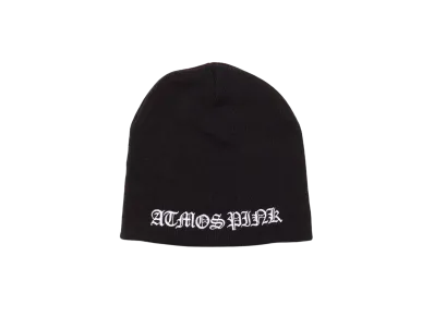 atmos pink Logo Beanie "Black"