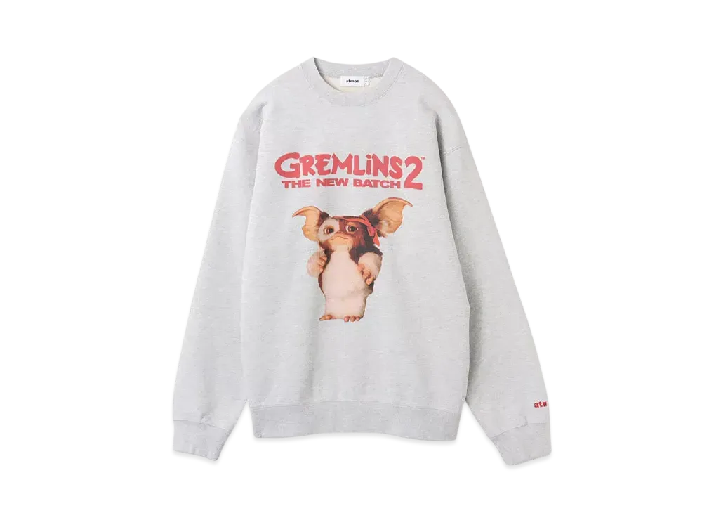 atmos x GREMLINS2 Gizmo Sweatshirt "Gray"