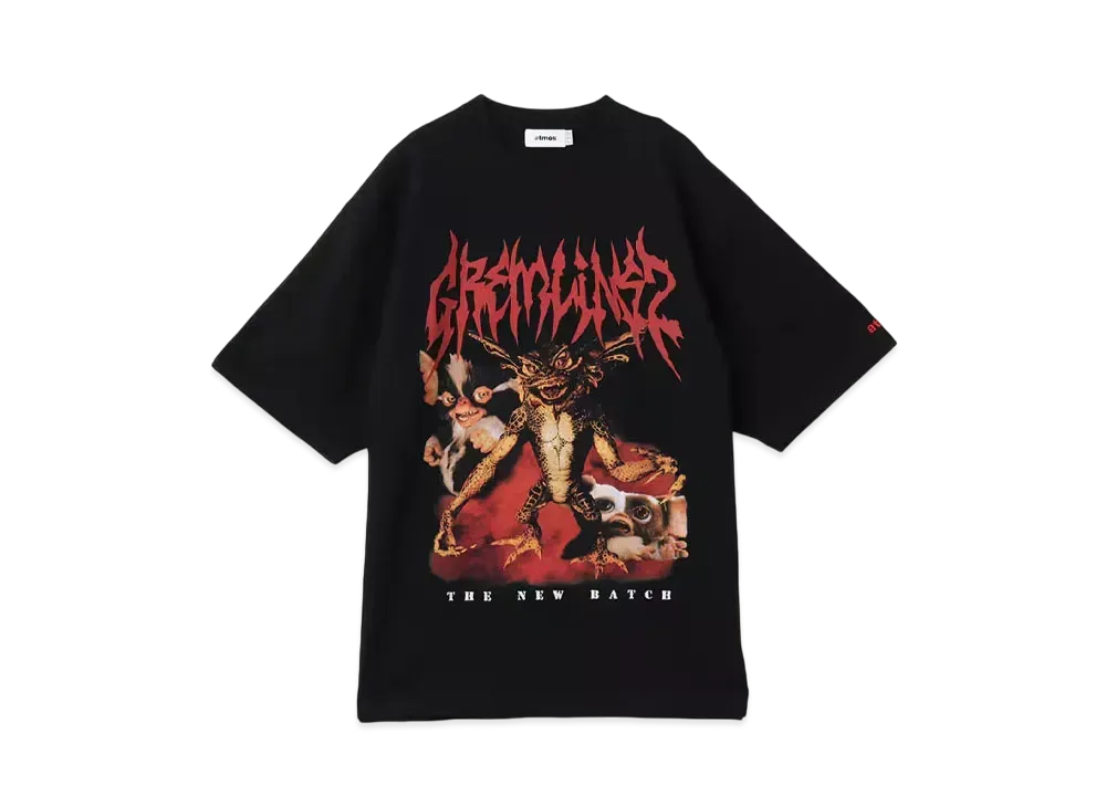 atmos x GREMLINS2 T-shirt "Black"