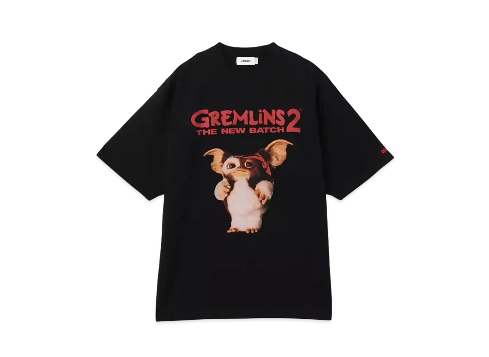atmos x GREMLINS2 Gizmo T-shirt "Black"