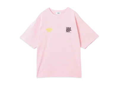 atmos pink x MONICHIKI HOUSE Address T-Shirt "Pink"