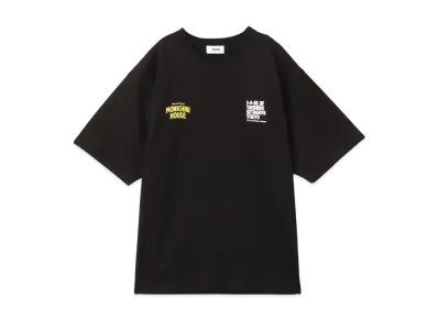 atmos pink x MONICHIKI HOUSE Address T-Shirt "Black"