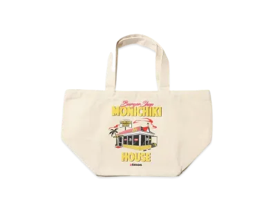 atmos pink x MONICHIKI HOUSE Atmoni Tote Bag "Ivory"