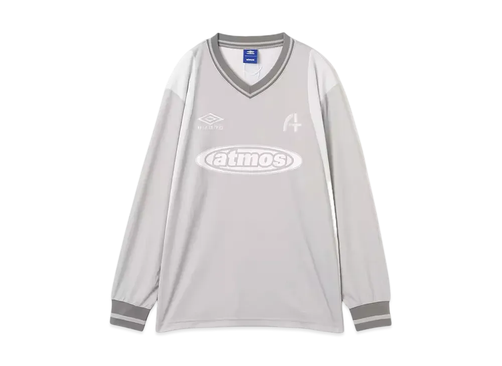 atmos x UMBRO LS Soccer Jersey "Gray"