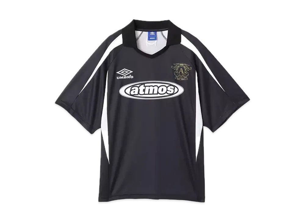 atmos x UMBRO SS Soccer Jersey "Black"