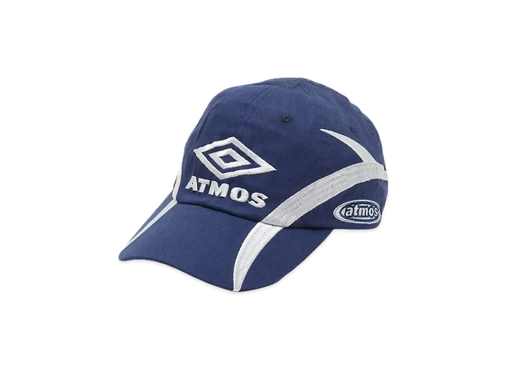 atmos x UMBRO Logo Cap "Blue"