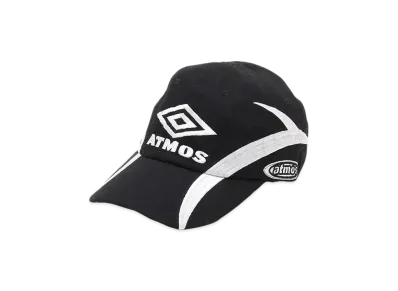 atmos x UMBRO Logo Cap "Black"