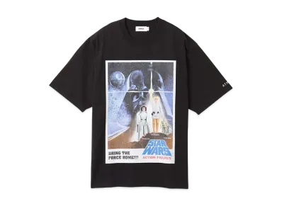 atmos x STAR WARS Figure T-Shirt "Black"