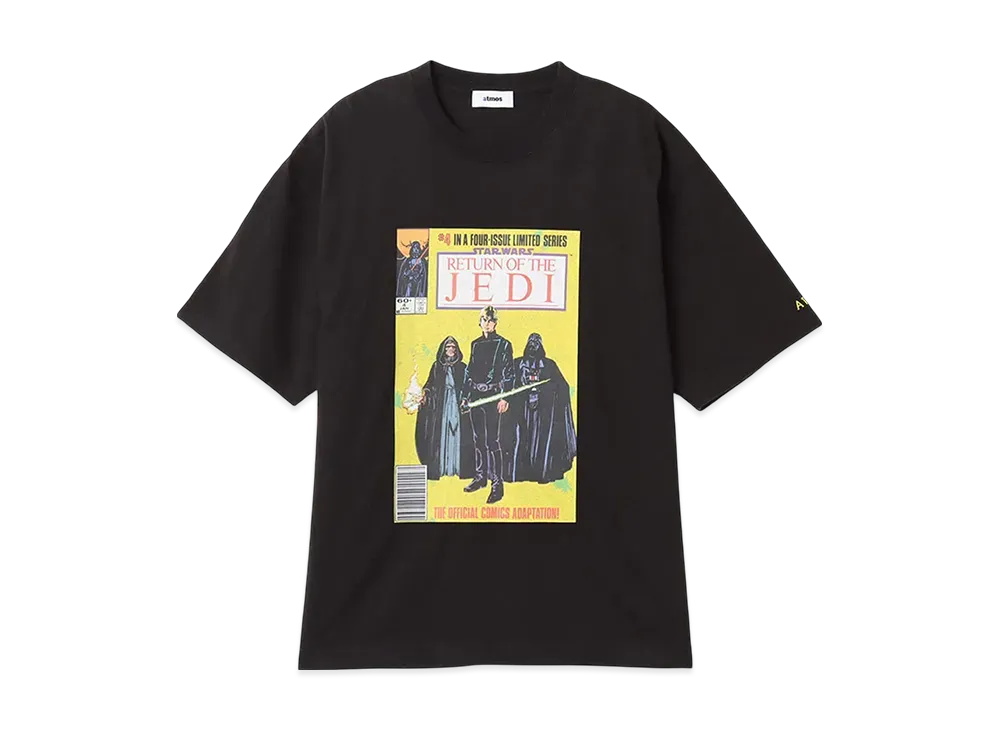 atmos x STAR WARS Comic Book 4 T-Shirt "Black"