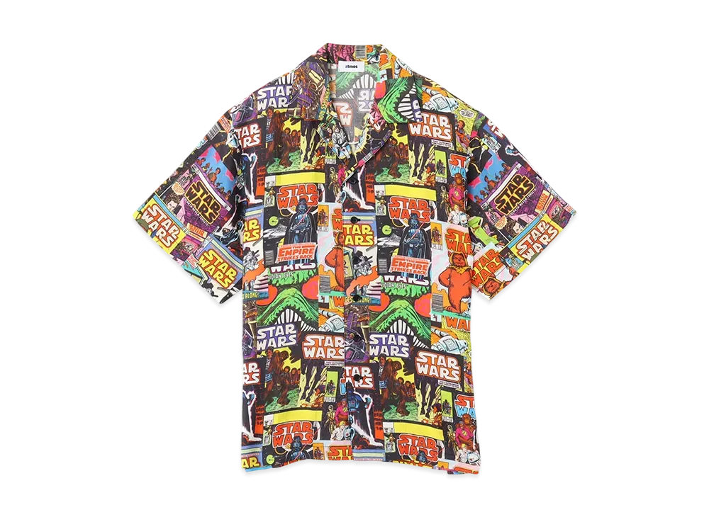 atmos x STAR WARS Comic Cover Pattern Shirt "Multi"