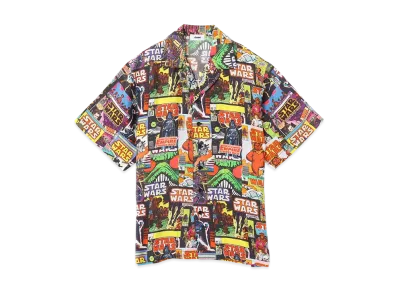 atmos x STAR WARS Comic Cover Pattern Shirt "Multi"