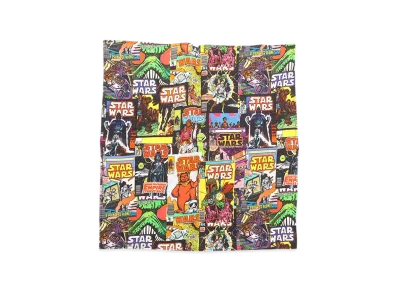 atmos x STAR WARS Comic Cover Pattern Bandana "Multi"