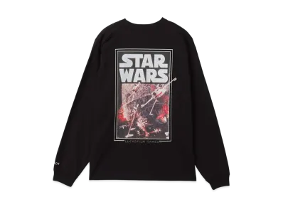 atmos x STAR WARS Game LS T-Shirt "Black"