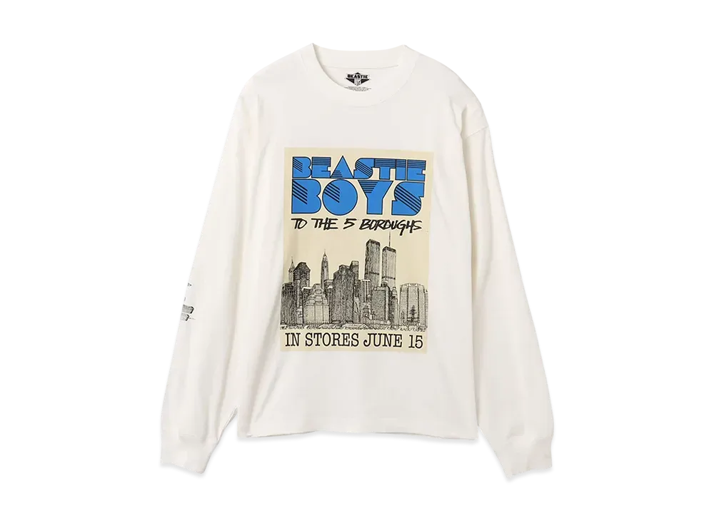 atmos x Beastie Boys LS T-Shirt "White"