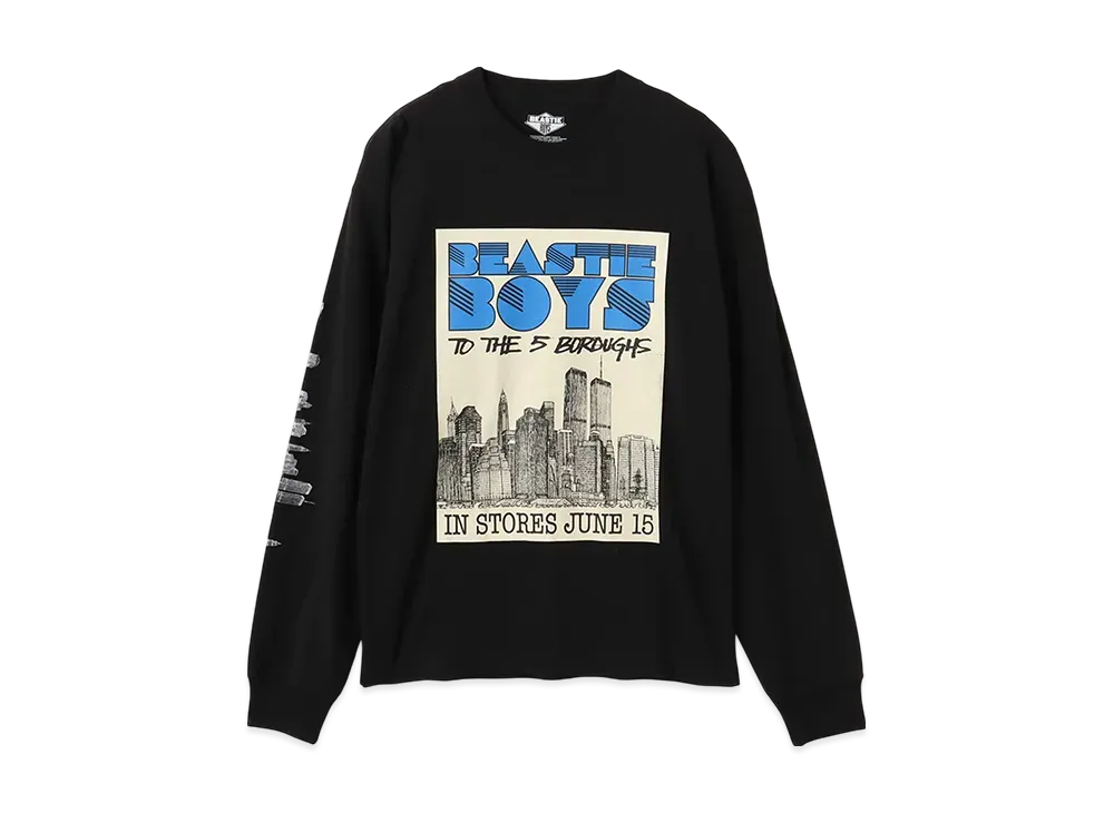 atmos x Beastie Boys LS T-Shirt "Black"