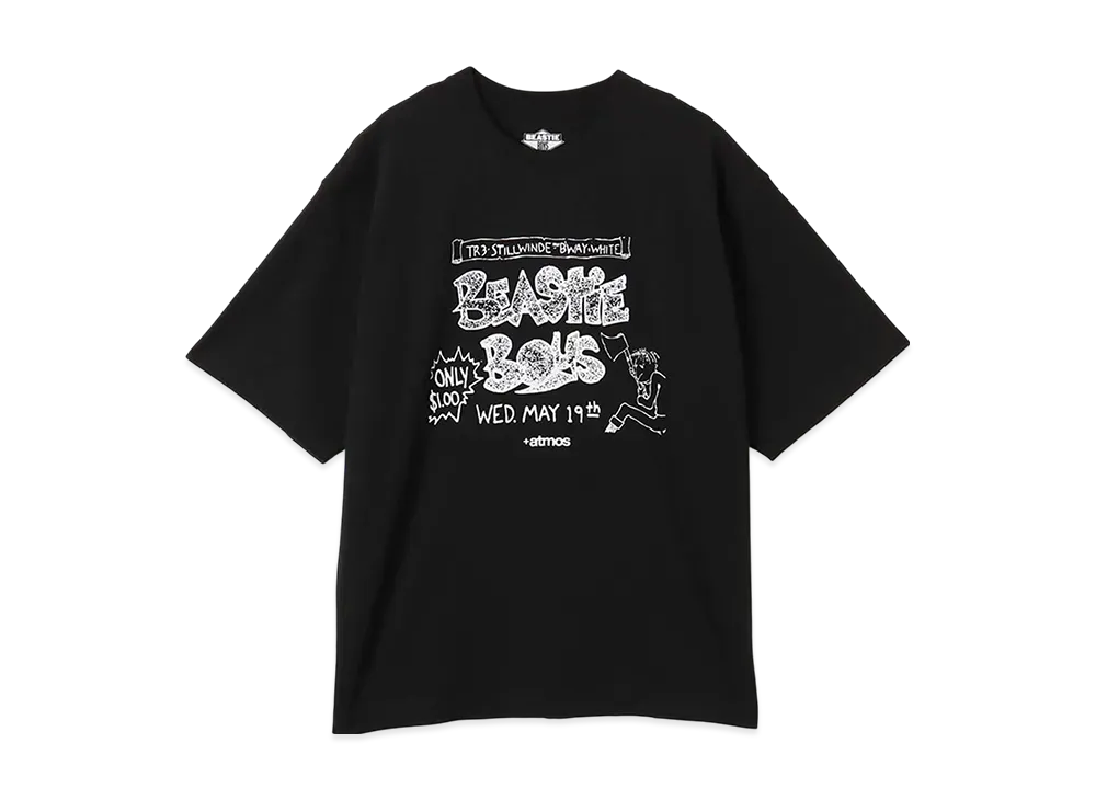 atmos x Beastie Boys Flyer T-Shirt "Black"