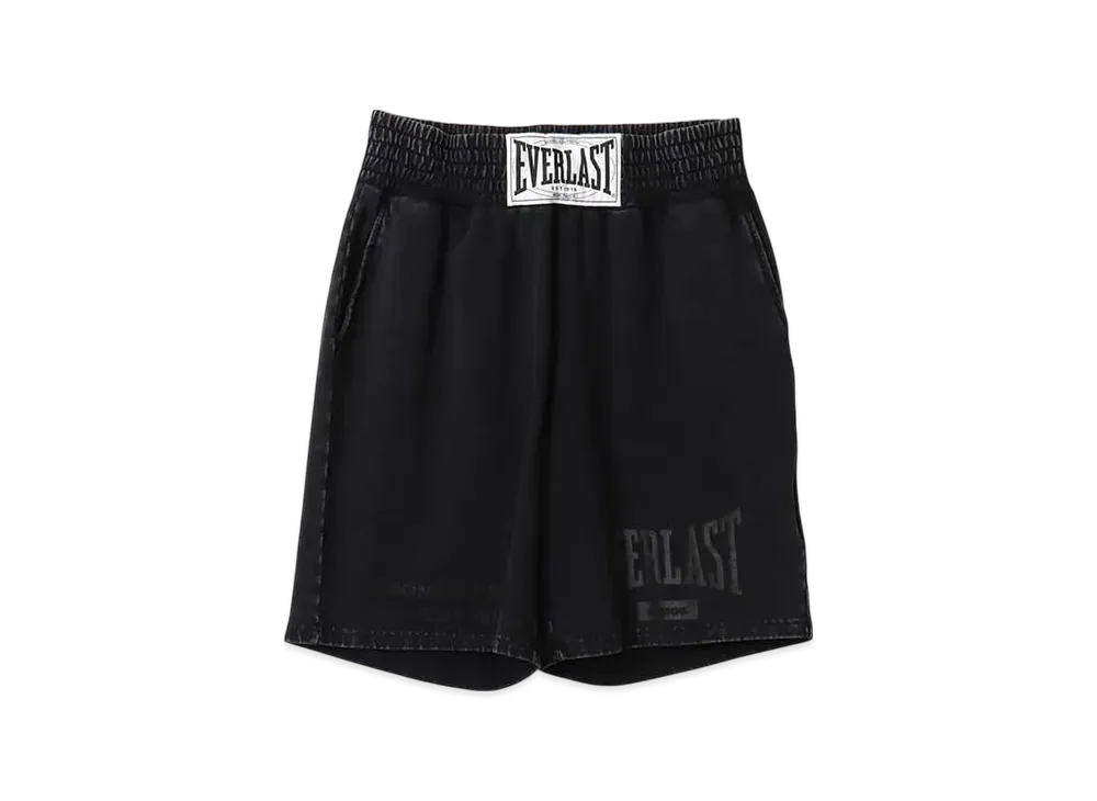 atmos x EVERLAST Vintage Finish Sweat Short "Black"