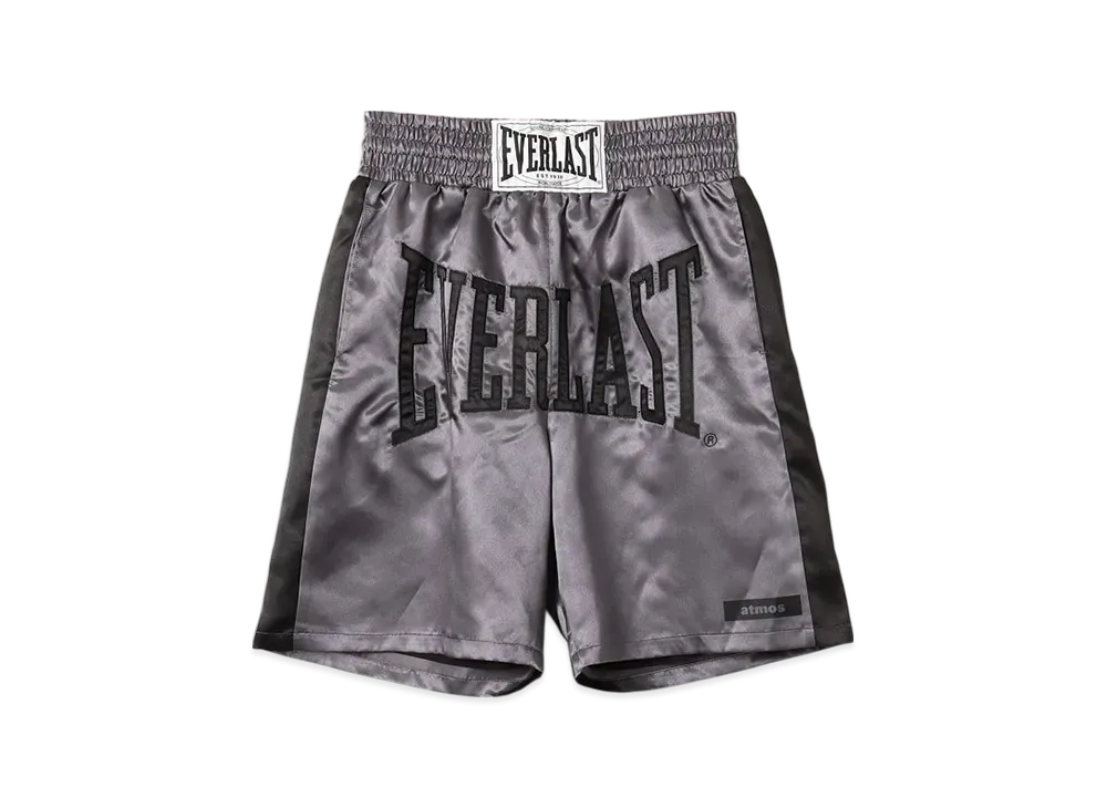 atmos x EVERLAST Vintage Satin Boxer Short "Black"