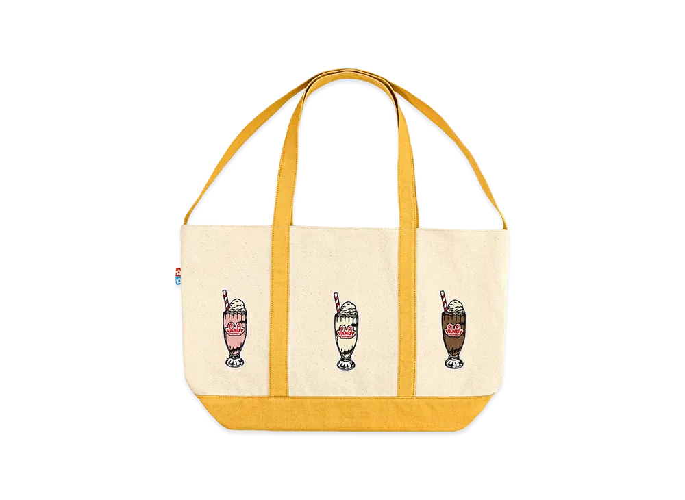atmos x VANDY THE PINK Tote Bag "Cream"