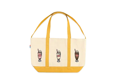 atmos x VANDY THE PINK Tote Bag "Cream"
