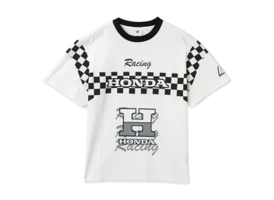 atmos pink x HONDA Racing Over T-shirt "White"