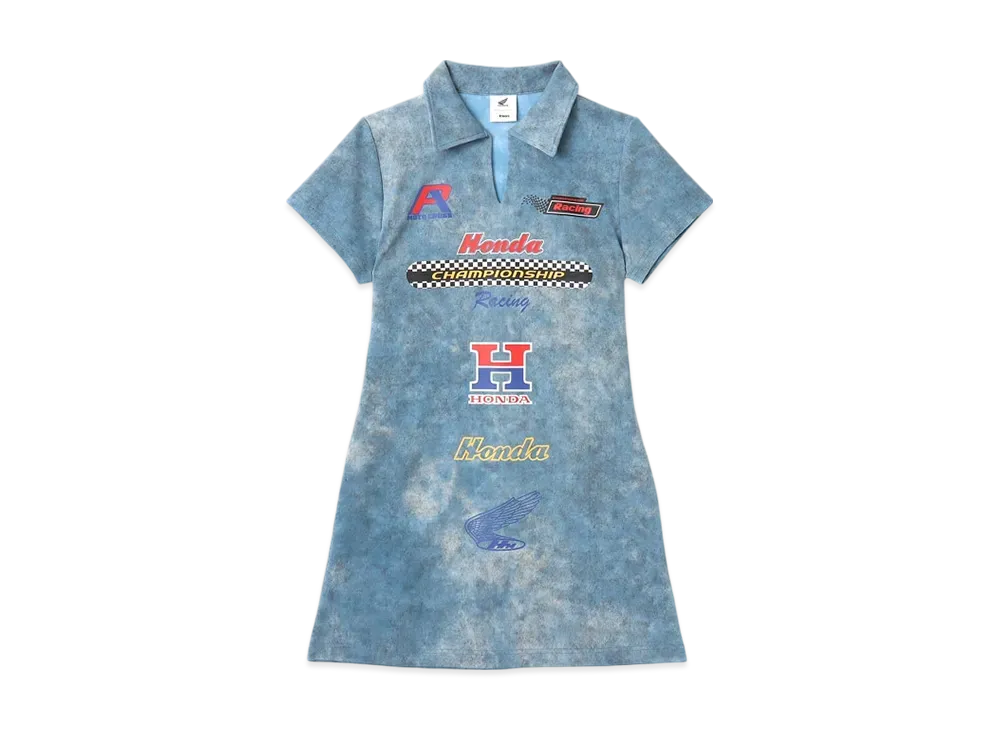 atmos pink x HONDA Racing Dress "Blue"