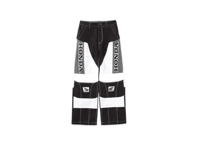 atmos pink x HONDA Racing Pants "Black"
