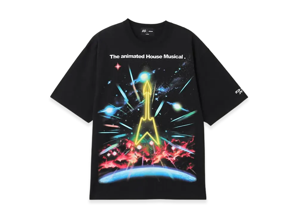 atmos x Daft Punk Interstella 5555 T-Shirt "Black"
