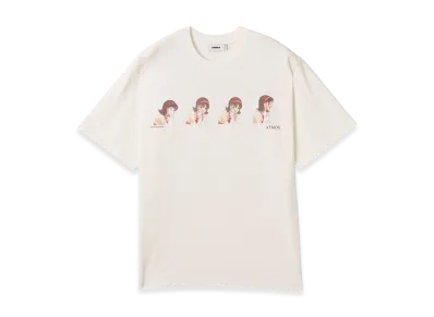 atmos x PERFECT BLUE T-shirt 3 "White"