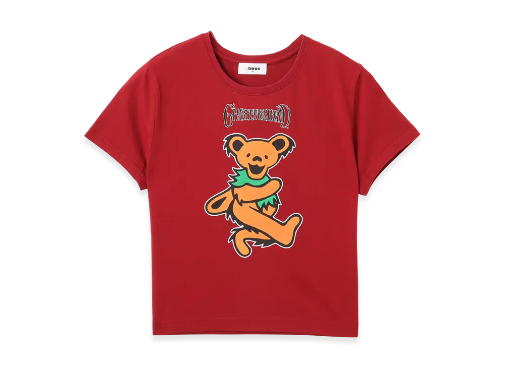 atmos pink x Grateful Dead Mini T-shirt "Red"
