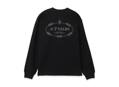 atmos Emblem Logo LS T-shirt "Black"