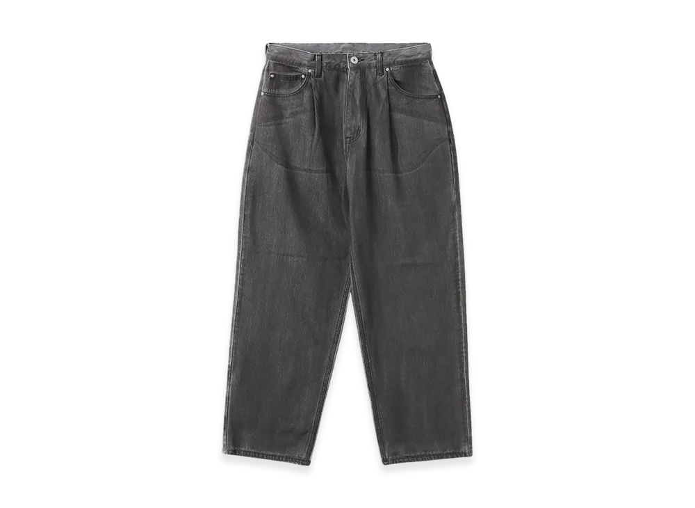 atmos Spray Print Baggy Denim Pants "Black"