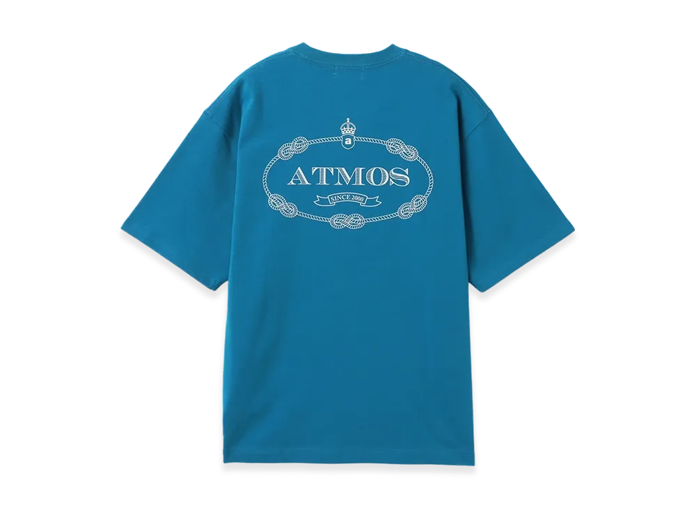 atmos Emblem Logo T-shirt "Blue"