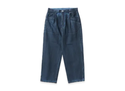 atmos Spray Print Baggy Denim Pants "Blue"