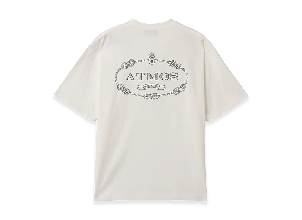 atmos Emblem Logo T-shirt "White"