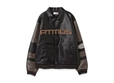 atmos x HONDA Synthesis Leather Jacket "Black"