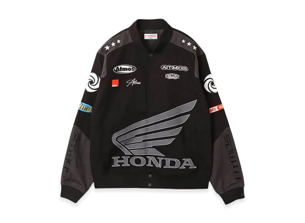 atmos x HONDA Racing Blouson "Black"
