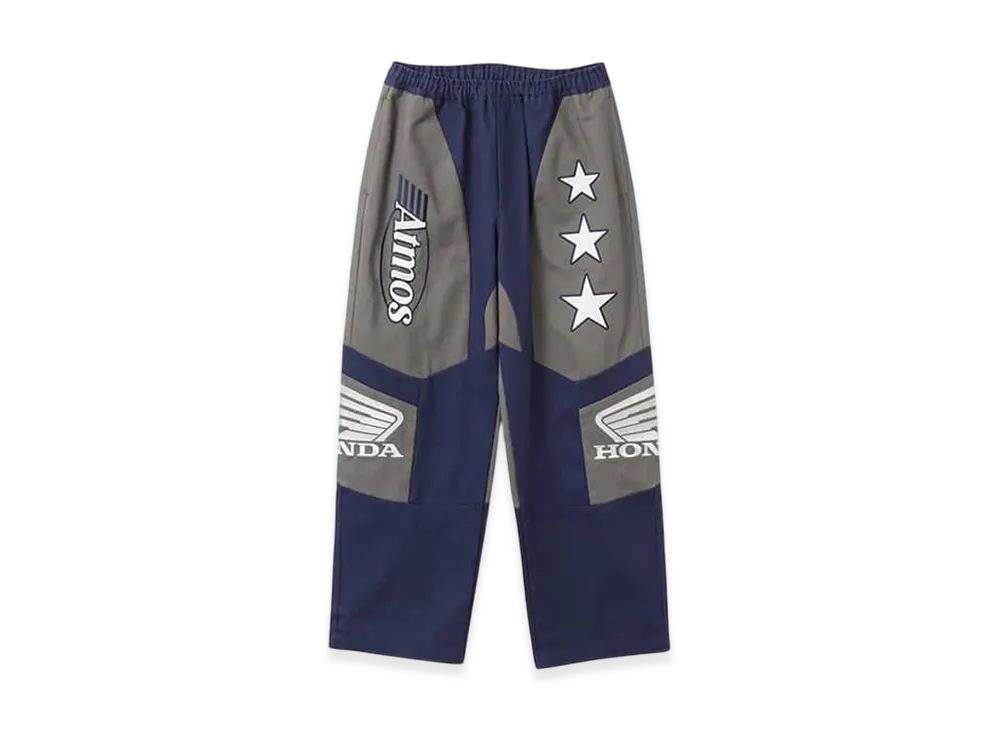 atmos x HONDA Racing Pants "Navy"