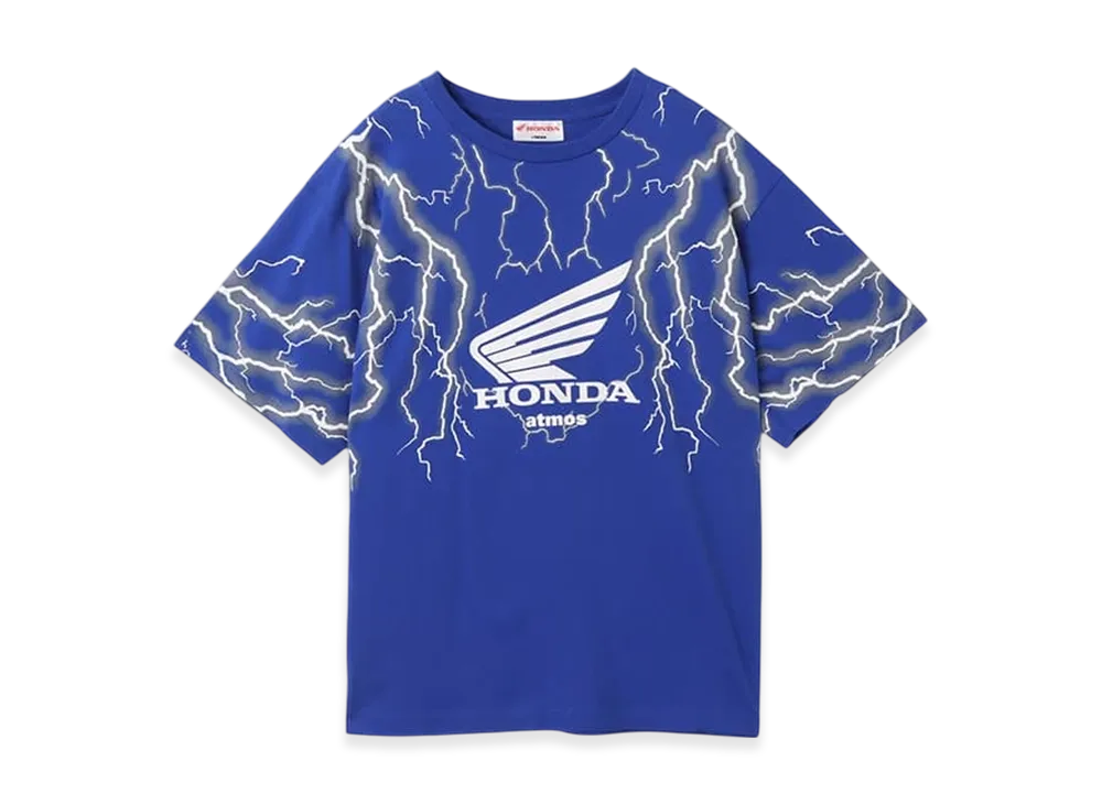 atmos x HONDA Thunder T-shirt "Navy"