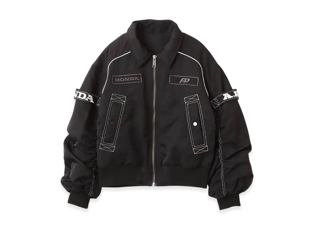 atmos pink x HONDA Bomber Jacket "Black"
