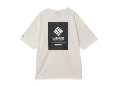 atmos x Columbia Back Patch T-shirts "White"