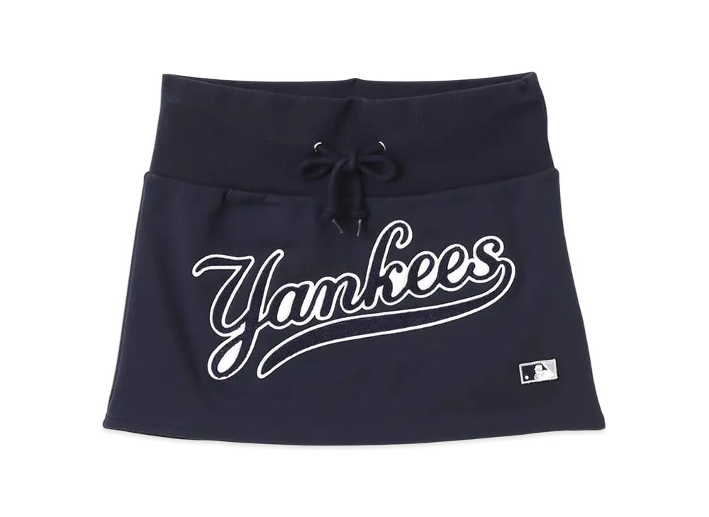 atmos x MLB Logo Sweat Skirt "Navy"