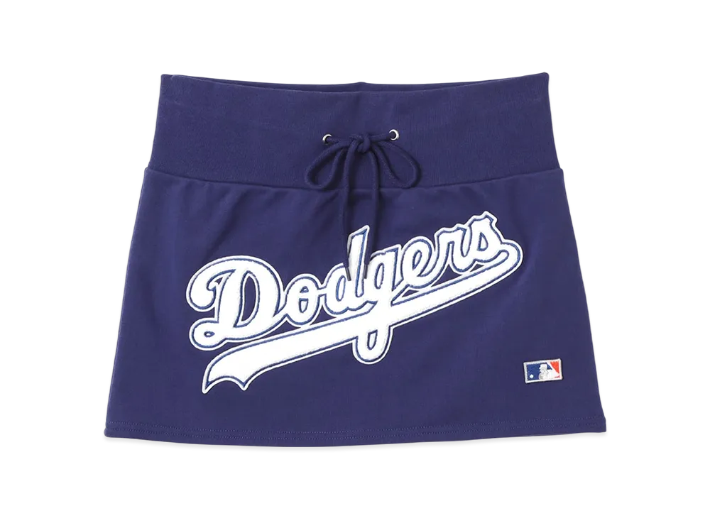 atmos x MLB Logo Sweat Skirt "Blue"
