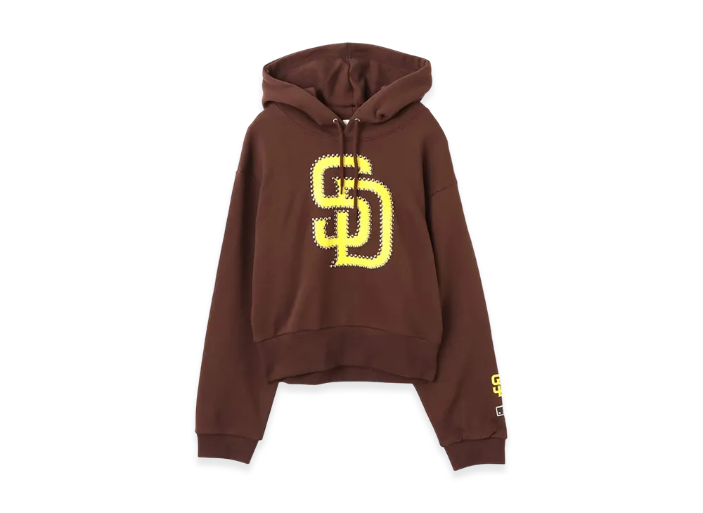 atmos x MLB Shaggy Knit Short Pants "Brown"