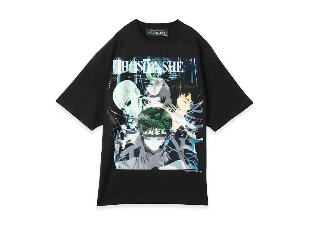 atmos x GHOST IN THE SHELL x Kosuke Kawamura T-shirt 01 "Black"