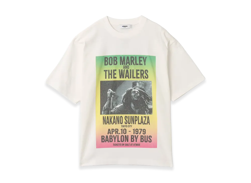 atmos x Bob Marley Babylon by Bus T-Shirt "White"