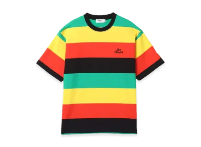 atmos x Bob Marley Rasta Colors Border T-Shirt "Multi"