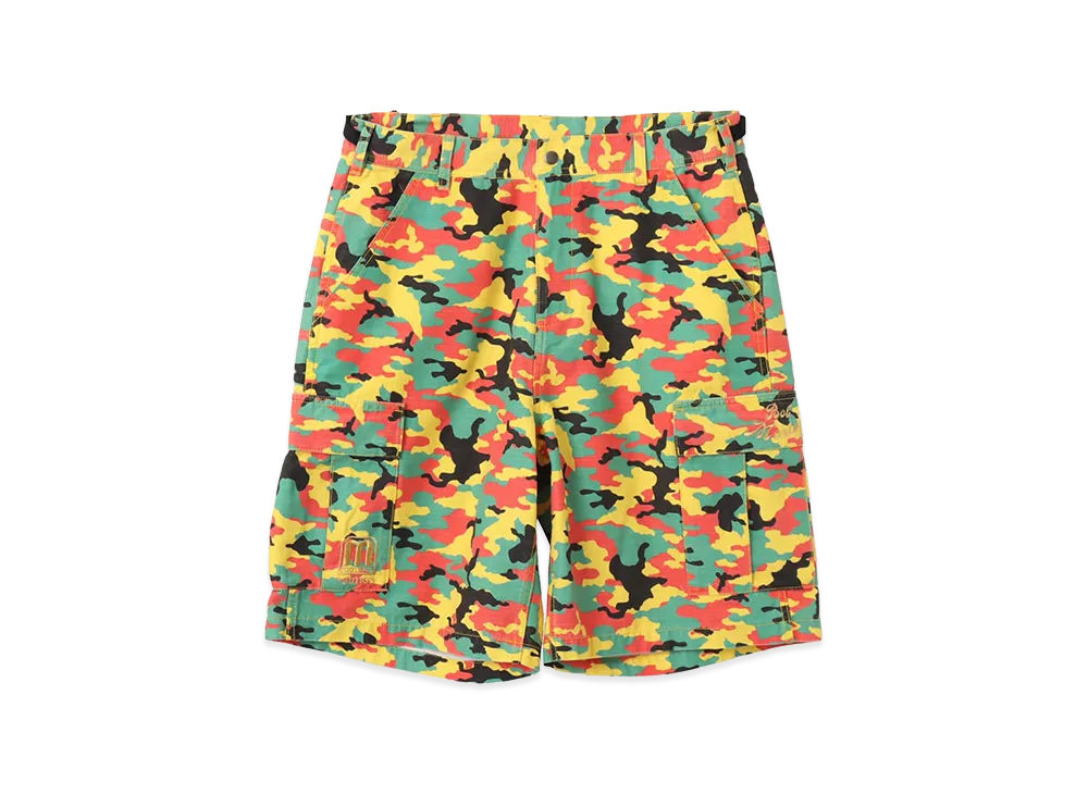 atmos x Bob Marley Camo Short Pants "Rasta"