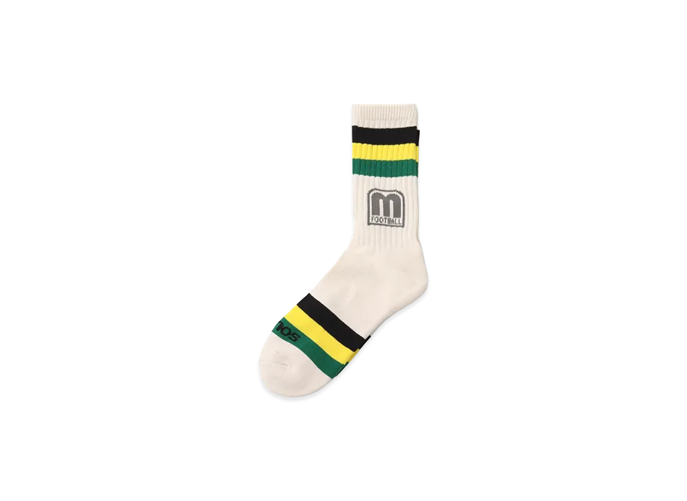 atmos x Bob Marley Border Socks "Green/Yellow/Black"