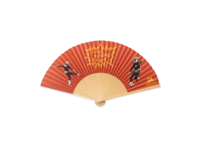 atmos x Bob Marley Punky Reggae Party Folding Fan "Red"